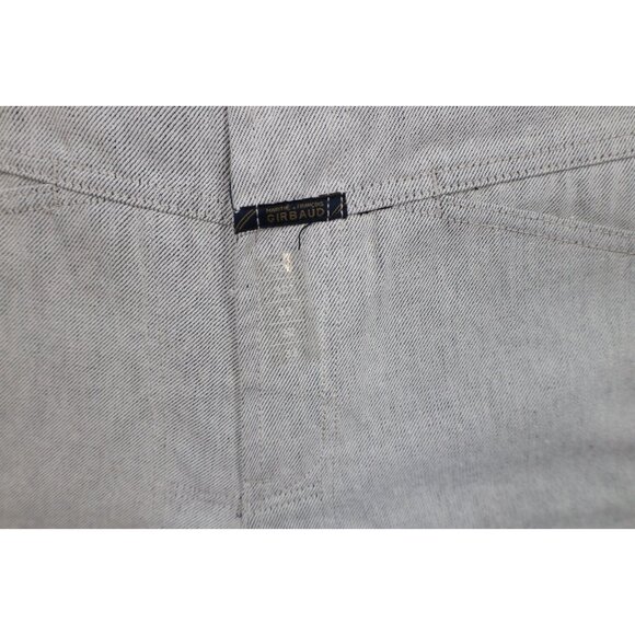 Deadstock Vtg 90s Marithe Francois Girbaud Mens 32 Baggy Denim Jean Shorts Gray - Picture 5 of 16